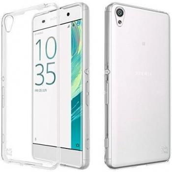 Sony Xperia XA Funda, KingShark Slim Fit Sony Xperia XA Funda Carcasa Case Bumper con Absorción de Impactos y Anti-Arañazos Espalda Case Cover para Sony Xperia XA Transparente