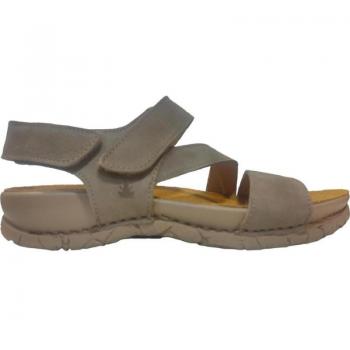 El Naturalista N5860 Sandalias de Piel para Hombre y Mujer en color Marrón, modelo Tabernas, diseño plano, disponible en varios colores
