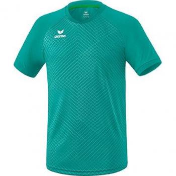 Erima Madrid Men's Green and Blue Jersey T-shirt