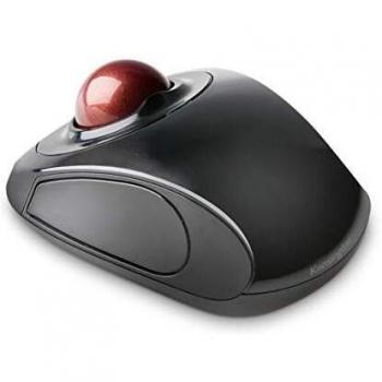 Kensington Trackball Mouse - Ratón Orbit Mobile ergonómico móvil inalámbrico TrackBall con desplazamiento táctil, diseño ambidiestro y seguimiento óptico - Certificado para funcionar con Chromebook