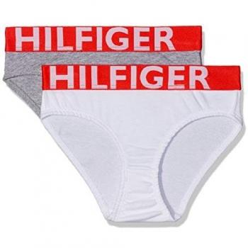 Tommy Hilfiger 2P Bikini Braguita, Gris
