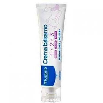 Mustela DUPLO Crema Bálsamo 123 Cambio Pañal, 2x100ml