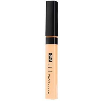 Maybelline New-York, Corrector de Ojeras e Imperfecciones Fit Me, Todo Tipo de Pieles, 25 Medium, 6,8 ml