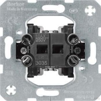 Berker 3035 Series Switch Flush Mounted 10 AX 250 V~