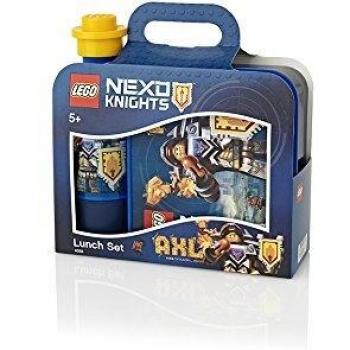Room Copenhagen- Set Lego Nexo Knights, Caja de Almuerzo y Botella, Azul, Color bright blue