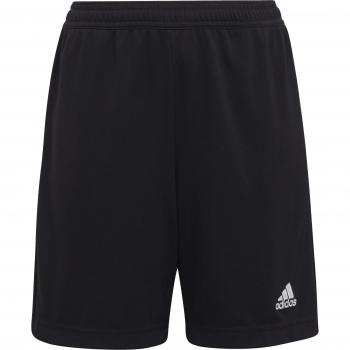 Pantalones de fútbol adidas ENT22 Try Infantil con tecnología AEROREADY, color negro