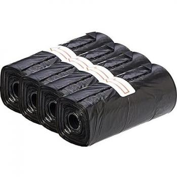 DUVO 7511330 Bolsas Higiénicas Negras Blíster, 4 x 20 Unidades