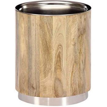 vidaXL Madera Mango Maciza Mesa de Centro Aparador Muebles Mobiliario Sillas Sofás Asientos Casa Hogar Bricolaje Salón Comedor Sala de Estar 38x45 cm