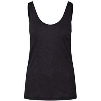 Vila Clothes Vinoel Tank Top-Noos Camiseta sin Mangas, Negro
