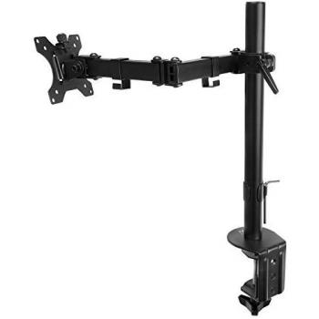 Soporte Mesa Monitor EWENT EW1510 hasta 27 MAX.8KG Negro 1 Brazo