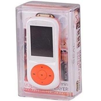 Trevi MPV 1730 - Reproductor Multimedia SD con Ranura Micro SD, Color Naranja