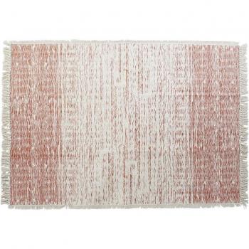 Alfombra DKD Home Decor Beige Naranja 120 x 180 x 1 cm
