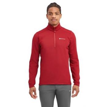 Montane Protium Half Zip Fleece Pullover - Acer Red, Medium