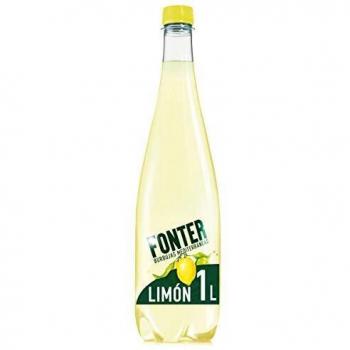Fonter Agua Mineral con Gas Sabor Limón, 1L