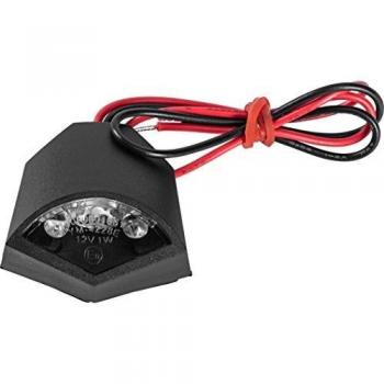 hashiru LED matrícula Negro