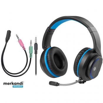 Tracer TRASLU46621 - Auriculares con cable para juegos de diadema en color negro