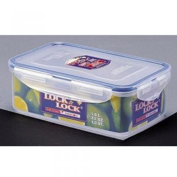 Lock & Lock HPL817 - 6 fiambreras rectangulares, 1 L
