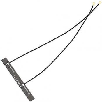 Antena Wi-Fi Doble DeLOCK 88983, Dualband 5 dBi, MHF/U.FL-LP-068, 802.11 a/ac/b/g/n, 2x150mm PCB interno