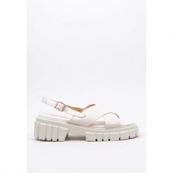 Sandalia de Plataforma Mujer Krack Core Meganisi 39 Beige