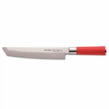 Cuchillo Tanto Japonés Red Spirit 21 cm, F. Dick - Acero Inoxidable X55CrMo14, Antioxidante, Dureza 56° HRC