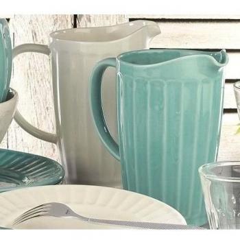 TABLE COOK-JARRA & 1L5 FAIENCE.COTE PLATE4863IV, COLOR MARFIL
