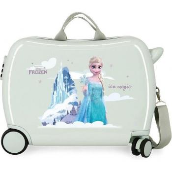 Maleta infantil Disney Frozen Arendelle is magic 2 ruedas multidireccionales con capacidad de 34L