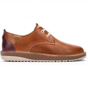 Pikolinos - Zapatos de cordones planos de mujer BAZA W8S de piel