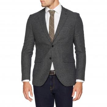 JACK & JONES PREMIUM Jpramsterdam Blazer STS, Chaqueta de Traje para Hombre, Gris Dark Grey, 46