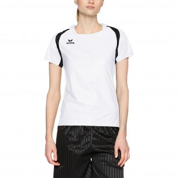 Erima Razor 2.0 – Camiseta para mujer, todo el año, mujer, color Blanco - blanco / negro, tamaño 46 [DE 44]