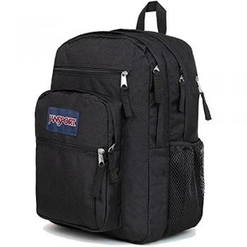 Mochila Jansport Big Student 34L Negro Adulto con compartimento para portátil de 15 pulgadas