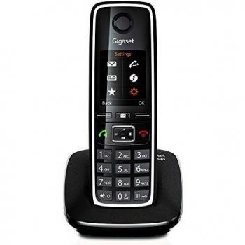 Gigaset C530 - Teléfono Inalámbrico con Manos Libres y Pantalla en color, Negro