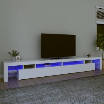 Mueble de TV con luces LED 290x36,5x40 cm