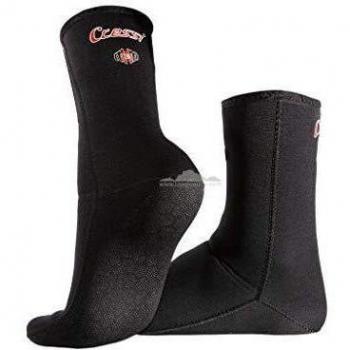 Cressi - Metallite Socks 5 mm, Color Negro, Talla EU 37-39