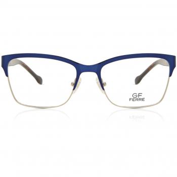 Gianfranco Ferre GFF0041 003 Men's Eyeglasses Blue Size 53 - Frame Only, Blue Light Block Available