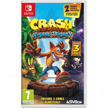 Crash Bandicoot N. Sane Trilogy Remastered para Consola Nintendo Switch