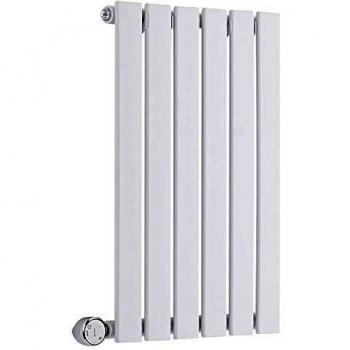 Radiador Eléctrico Horizontal de Diseño Hudson Reed - Blanco - 635mm x 420mm x 46mm - Delta