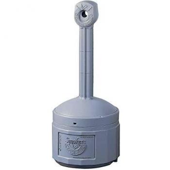 Cenicero de pie de seguridad autoextinguible Justrite 12L gris