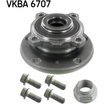 Juego de cojinetes de rueda con cubo SKF VKBA 6707