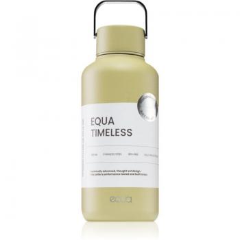 Equa Timeless Matcha 600ml Lightweight Stainless Steel Water Bottle with Carry Handle