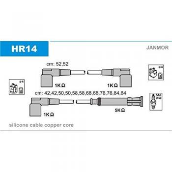 Janmor HR14 Juego de cables de encendido