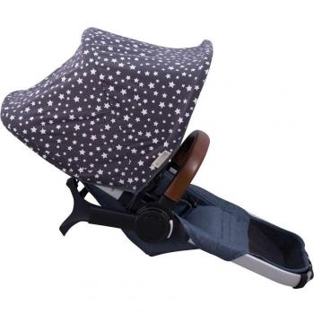 Capota para Cochecito Bugaboo Donkey Jyoko Winter Sky - Capota compatible con silla de paseo Bugaboo Donkey, diseño elegante, protección UV, fácil instalación y ajuste