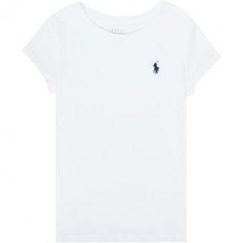 Camiseta blanca Polo Ralph Lauren ZALLIE para niña