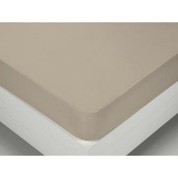Bajera ajustable Pierre Cardin beige, 100% algodón, tamaño cama de 90 cm