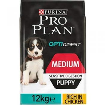 Purina ProPlan Medium Puppy Digest pienso para perro cachorro Pollo 12 Kg