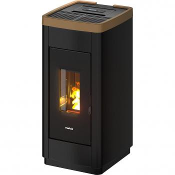 Estufa de pellets FREEPOINT Life Up Airtight Wi-Fi 8,5 kW