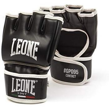 LEONE 1947, Contact Guanti MMA, Unisex – Adulto, Nero, XL, GP095