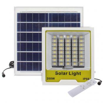 Proyector LED Solar CCT PRO 200W 32V - 12000mAh 3000-4000-6000K