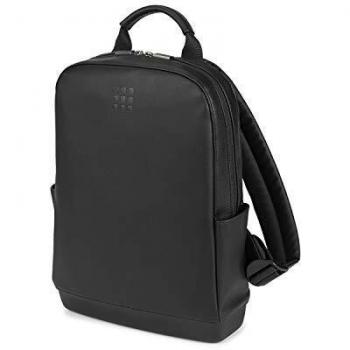 Moleskine - Mochila Clásica Pequeña para Llevar el Ordenador Portátil, Tablet y iPad de hasta 13, Tamaño 27 x 36 x 9 cm, Negro