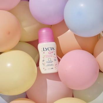 Lycia Deodorante Roll-On 48H para Niñas 50 ml, Sin Alcohol y Sin Sales de Aluminio, Ideal para Pieles Sensibles