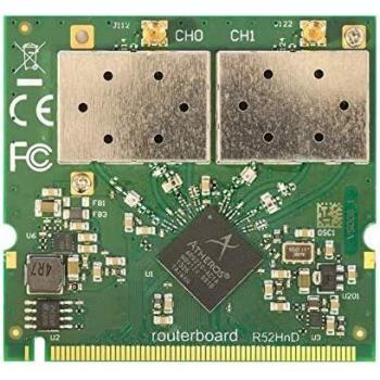 MikroTik R52HND High Power Dual Band MiniPCI Network Card